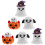 30 halloween mini geist aus harz für 3