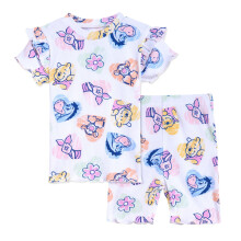 Disney Winnie Puuh Outfit-Set fr Neugeborene, Mdchen, geripptes T-Shirt und Shorts, Winnie Puuh, Wei, 36 Monate