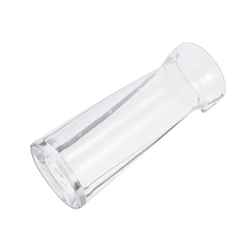 transparente Weinflasche mit , Whisky- mit Trenner 2