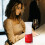 transparente Weinflasche mit , Whisky- mit Trenner 4