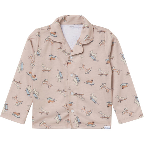 Gerber Gerber 2-teiliger Pyjama-Set für Kleinkinder, Hund, 3T 1