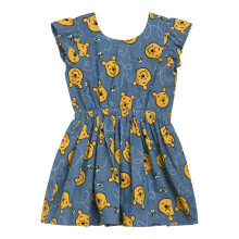 Disney Winnie The Pooh Mädchen Chambray Kleid Blau/Gelb 12 Monate