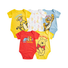 Disney Mickey Mouse Lv krl a Medvdek P Baby Boys 5 balen body pro novorozence a kojence