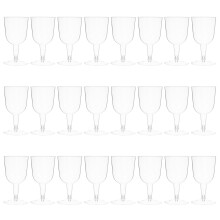 24Stk Transparente Kunststoffbecher Für Hochzeit Nutzung