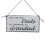 geschenk für papa: wandtafel „dad wird opa“ mit spruch 1