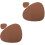2 Sets Tischset Im Nordic- PU-Mat Set 3