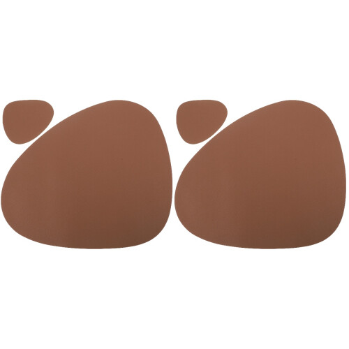 2 Sets Tischset Im Nordic- PU-Mat Set 1