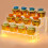 Clear Cupcake Mit Licht, Abnehmbarer Kuchen Display Organizer 10