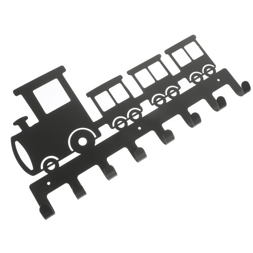Train Shape Wandhalterung Mit 8 Haken Aus 2