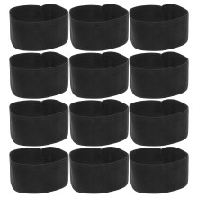 15 schwarzes elastisches verstellbares Trauerband zur Ehrung