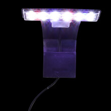 led-aquariumlampe mit klemmbefestigung und wasserdichter beleuchtung