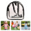 durchsichtiger robuster rucksack leichte schultertragetasche 11