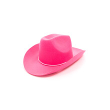 Little Adventures Costume da cowboy e cowgirl cappelli di feltro (rosa)