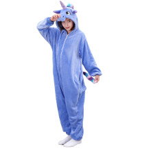 HQFURS Costume da unicorno unisex per bambini Pigiama a tutina per animali Regali di Natale di Halloween 6t
