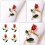 4 Rose Metall Tischdekoration 5
