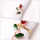 4 Rose Metall Tischdekoration 10