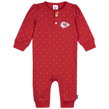 Gerber Meisjes NFL Team Voetloze Romper, Chiefs, 6-9 Maanden