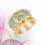 life tree fingerring, retro design, metall, größe 9 5