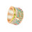 life tree fingerring, retro design, metall, größe 9 7