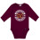 Gerber Gerber Baby NFL 2-Pack Long Sleeve Onesie, Washington Commanders, 0-3 Months 2