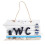 Mediterrane Handgeschnitzte Holz Wc Schild 2