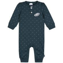 Gerber Baby Meisjes NFL Team Voetloze Jumpsuit, Eagles, 6-9 Maanden