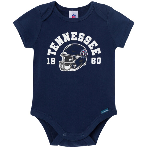 Gerber Gerber - Tuta intera da bambino NFL da 3 pezzi, Titans, 6-12 mesi 1