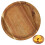 servierplatte aus holz für , , tee, und snacks 3