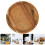 servierplatte aus holz für , , tee, und snacks 8