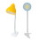 2 clip-tischleuchte, mini-led-lampe mit augenschutz 4