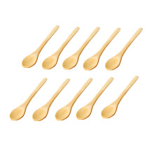 10 holzlöffel zum für suppe, würzen, honig, dessert
