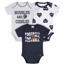 Gerber Baby Meisjes NFL 3-Pack Rompertjes, Bears, 18 Maanden