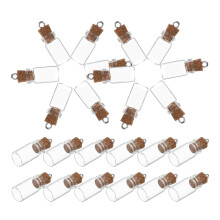 50 1,5 ml glasfläschchen mit korkverschluss zum selbermachen