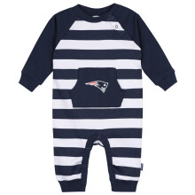 Gerber Baby Jongens' NFL Team Voetloze Overall, Patriots, 0-3 Maanden