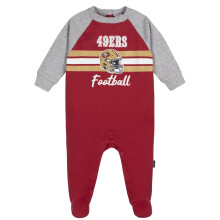 Gerber Baby NFL Team Footed Coverall, 49Ers, 0-3 Maanden