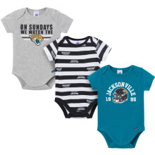 Gerber Baby Boys' NFL 3-Pack Onesie Bodysuit Jaguars 6-12 m?neder