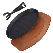 1 set -steakplatte indoor, antihaft, ideal für bbq-gerichte