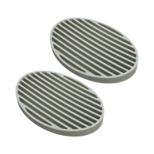 2 silikon - und aschenbecherhalter mit asphalt pad grau