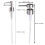 2 emulsionsflaschen pumpkopf ersatz deckel silber 2