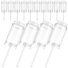 20Stk Runde Cake Shooter Kunststoff Kuchenbehälter Muffin Push Pop