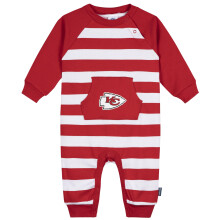 Gerber Baby Jongens' NFL Team Voetloze Overall, Chiefs, 6-9 Maanden