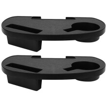 2 getränkehalter clip-on für loungesessel mit snacktablett