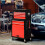 AREBOS AREBOS 9-Drawer Combo Tool Cabinet Garage Tool Chest with Wheels Workshop Tool Storage Lockable Black-Red 7