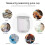 1St Pp Kunststoff Messbecher Mit Transparent 500Ml Mit Deckel 2