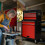 AREBOS AREBOS 9-Drawer Combo Tool Cabinet Garage Tool Chest with Wheels Workshop Tool Storage Lockable Black-Red 11