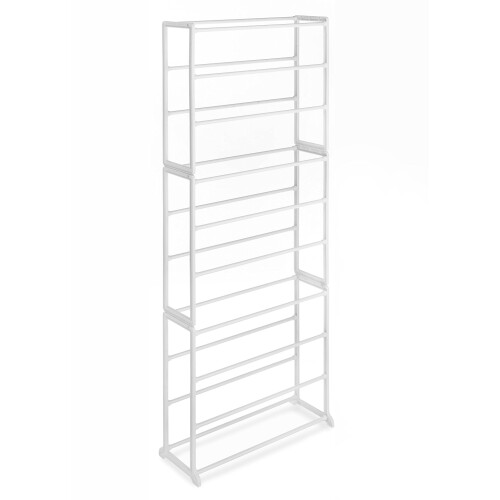 Whitmor Whitmor 10 Laags Schoentoren - 30 Paar - Kledingkast Organizer, Wit
