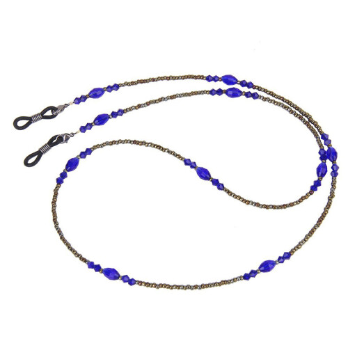 Bohemia Style Łańcuszek Z Kroplami (Niebieski) 1