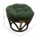 International Caravan Rattan Ottoman met Micro Suede Kussen 2