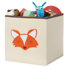 Whitmor Kinderen Canvas Opvouwbare Cube Vos