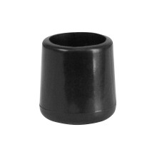 Flash Furniture Replacement Foot Cap for Plastic Folding Chairs - Black